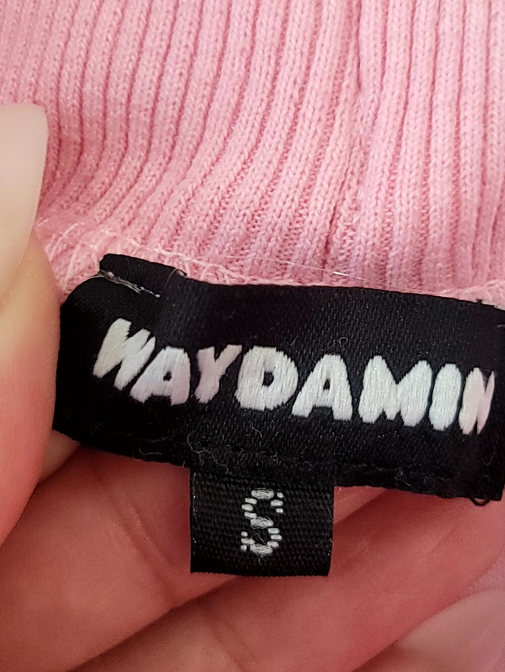 Waydamin Terry Cloth Matching Set NWT Crop Top Pants Jayda Cheaves XS S - Picture 13 of 17
